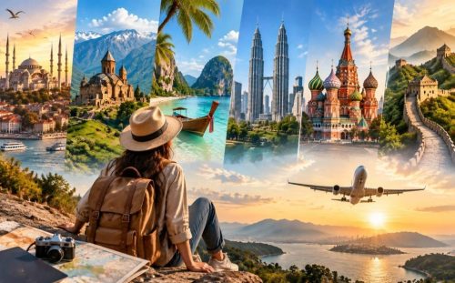 بهترین کشور برای اولین سفر خارجی